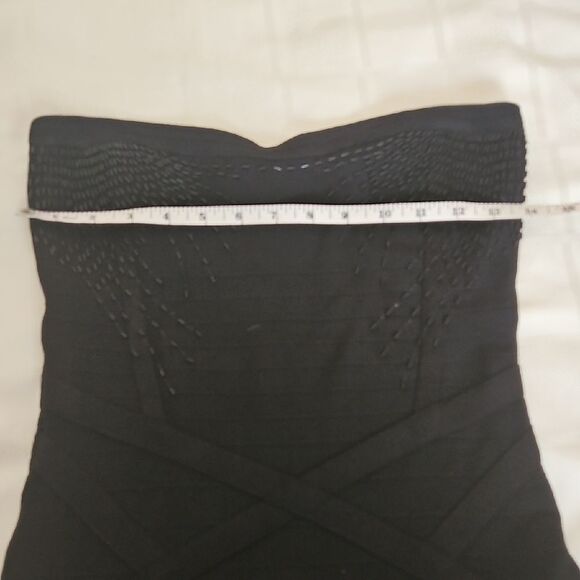 Marciano Black Sweetheart Bodycon Dress - Picture 8 of 16